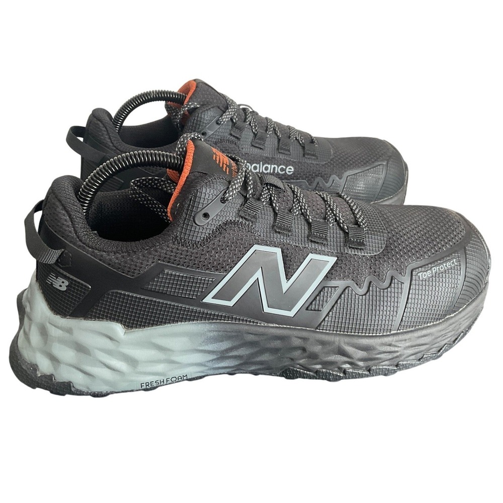 New Balance Fresh Foam Cremorne Composite Toe Work Shoes Womens 8.5 D Black Grey